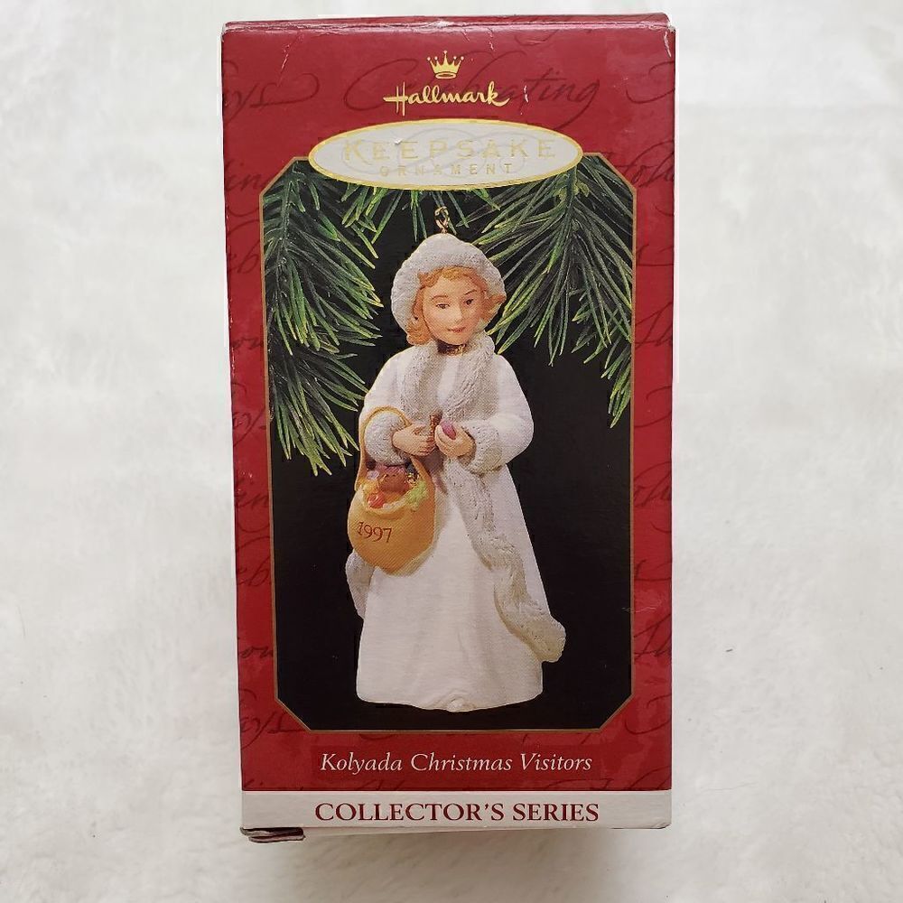 Hallmark 1997 Kolyada Christmas Visitors Collectors Series Keepsake Ornament.